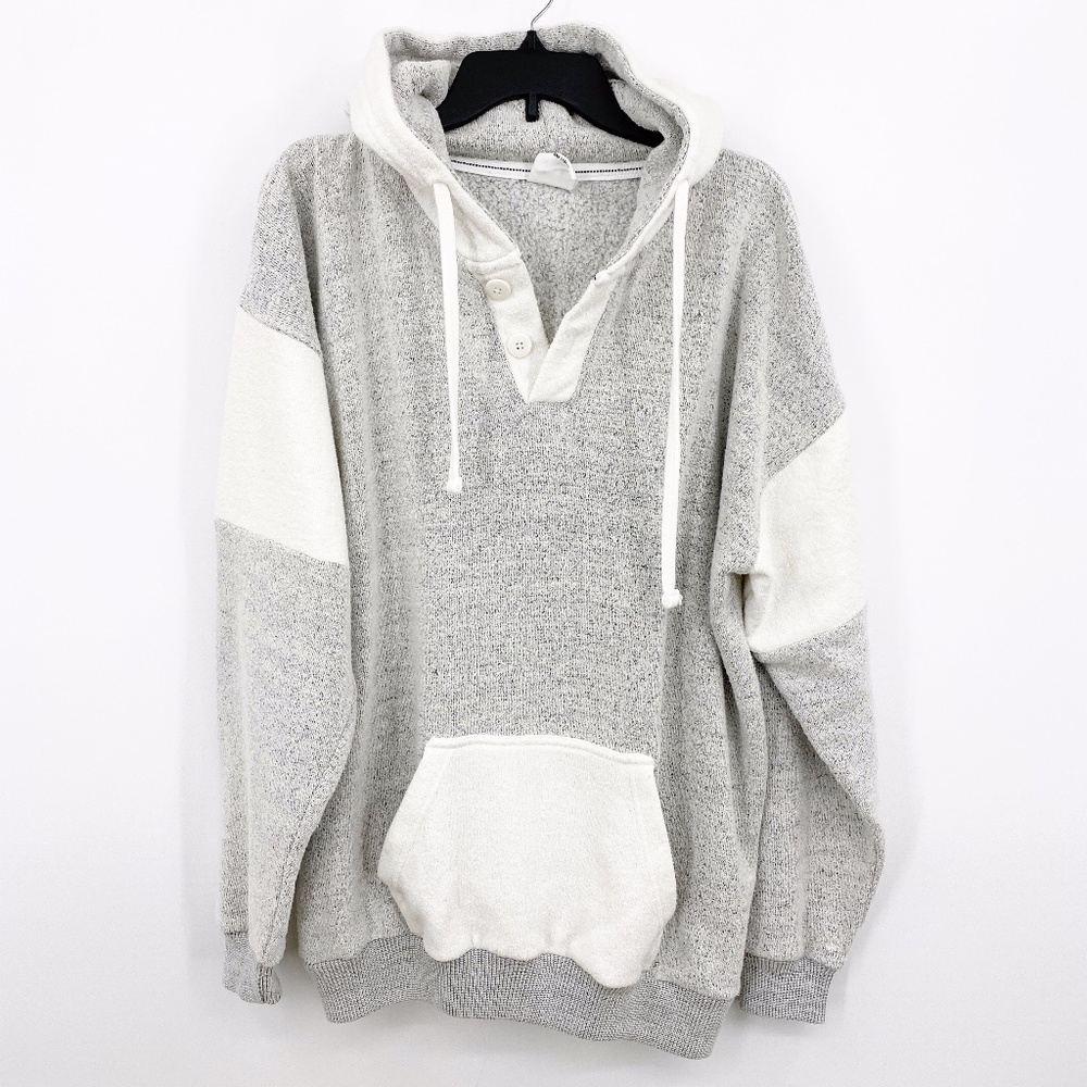 PACIFIC & CO French Terry Beach Hoodie Sz XL